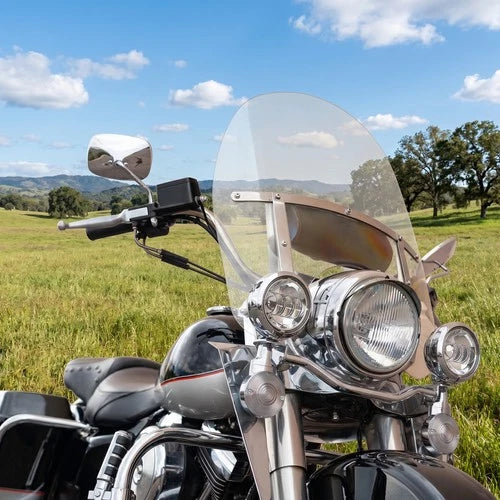 Passing Turn Signals Driving Fog Spot Light Bar For Harley Road King 1994-2013