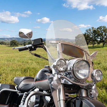 Passing Turn Signals Driving Fog Spot Light Bar For Harley Road King 1994-2013