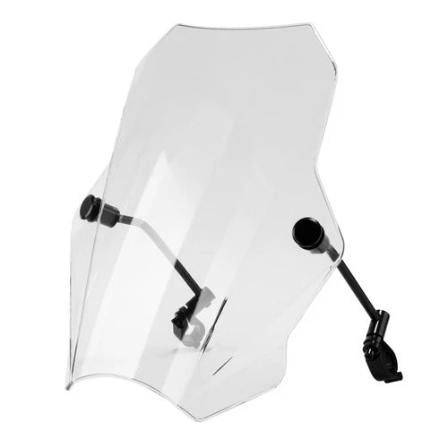 15.5" Motorcycle Windscreen Windshield For Yamaha Harley 7/8" or 1" Handlebars
