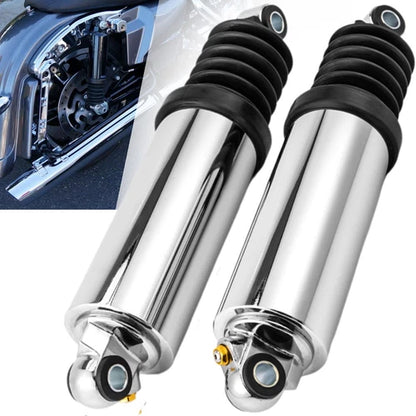FOR HARLEY ROAD KING FLHR GLIDE CHROME HEAVY DUTY LOWERING 12" SHOCKS 1980-2020