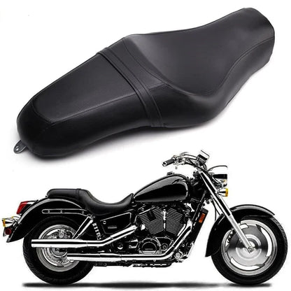 Black Motorcycle Two Up Driver Passenger Seat For Harley Sportster Iron 1200 883