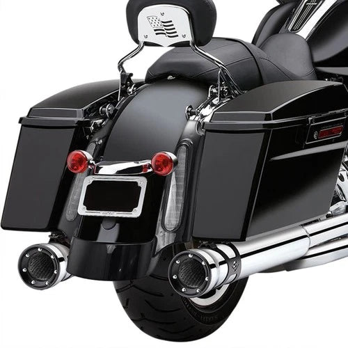 Rear Fender Fascia Set W/ Led light Fit For Harley Touring Electra Glide 2009-13