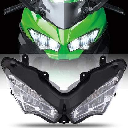 LED Front Headlight Assembly Headlamp Fit For Kawasaki Ninja ZX-4R ZX-4RR 23-24