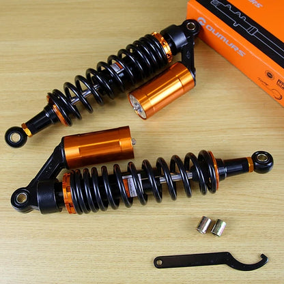 13.5" 340mm Motorcycle Rear Air Shocks Absorbers Suspensions For Harley Touring