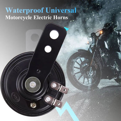 12V Waterproof Loud 105dB Universal Motorcycle ATV Scooters Mopeds Go-Karts Horn