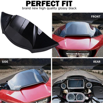 Top Air Duct Cover Fairing on/off switch for Harley Touring Road Glide 2015-2025
