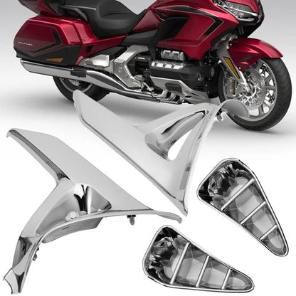 Left & Right Parts Modified Triangle Cover For Honda GoldWing 1800 GL1800 01-11