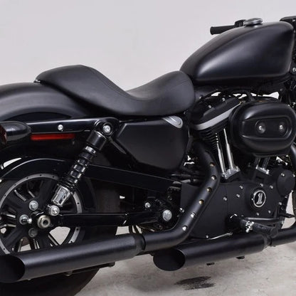 Driver & Rider Solo Seat For Harley Sportster Custom XL 1200 883 72 48 2004-2015
