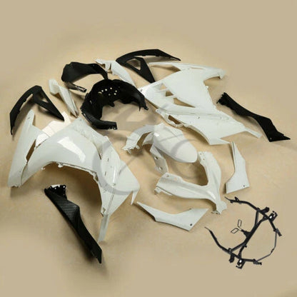 Unpainted Fairings Bodywork &Upper Stay Bracket Fit For Kawasaki Ninja 300 13-17