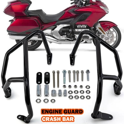 Highway Engine Guard Crash Bars Fit For Honda GoldWing GL1800 F6B Bagger 2018-24
