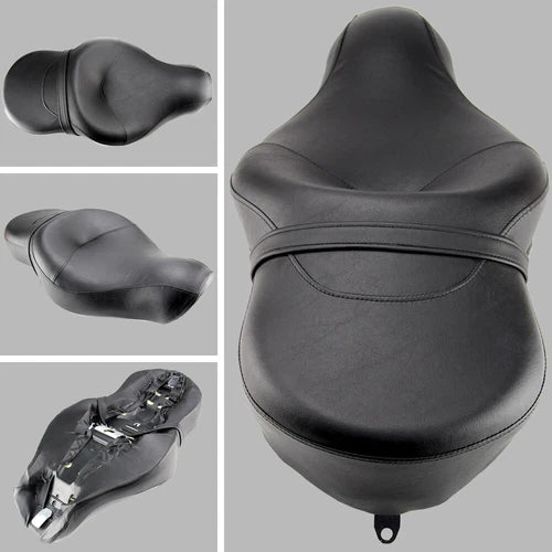 Two Up Driver Rider Passenger Seat for Harley Sportster 883 1200 48 72 2004-2020