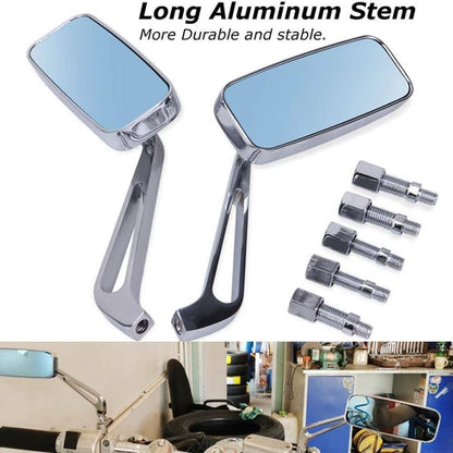 1 Pair Motorcycle Rearview Mirrors for Harley Touring Road King Electra Glide