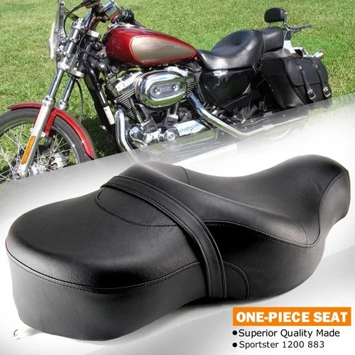 Two-Up 2 Up Driver Passenger Seat For Harley Sportster Iron XL 883 XL 1200 04-Up