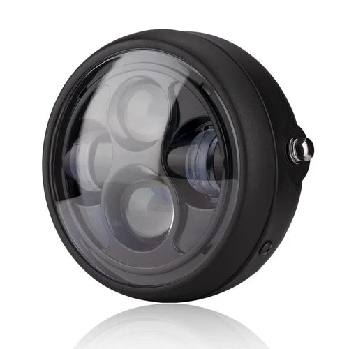 Motorcycle 6.5" LED Headlight For Harley Sportster Dyna Chopper Bobber Cafe Race
