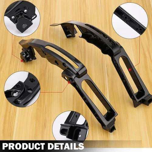 Gloss Black Fender Support Kit Fit For Harley Touring CVO Street Glide 2014-2024