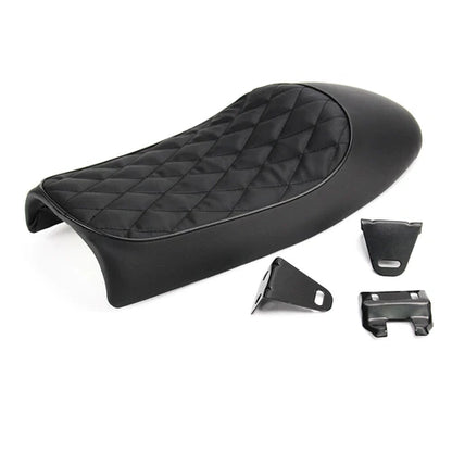 Motorcycle Cafe Racer Seat Hump Saddle For Harley Honda Suzuki Kawasaki Yamaha