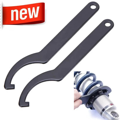 2PCS Shock Absorber Spanner Wrench Universal Adjust Tool for Motorcycle ATV UTV
