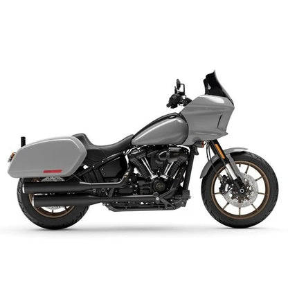 8" Black Flare Windscreen Windshield For Harley Low Rider ST EI FXLRST 2022-2025