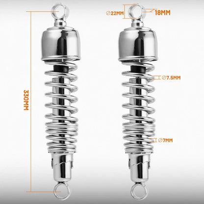 13" Rear Shocks Absorbers For Harley Touring Electra Glide Road Glide FLTR CVO