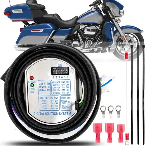 For Harley Electra Glide Programmable Single Fire Electronic Ignition Module
