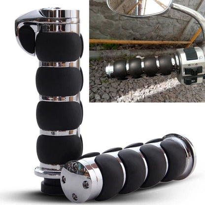 Motorcycle Handle Bar Hand Grips 1" For Honda VTX1300 VTX1800 Sabre VT 1100 1300