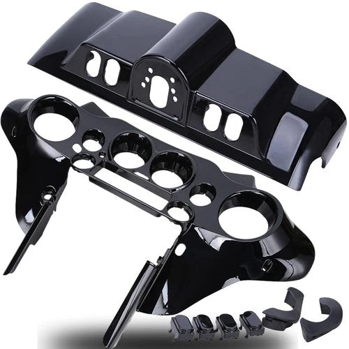 Black Inner Outer Fairing & Switch Cap Kit For Harley Electra Street Glide 96-13