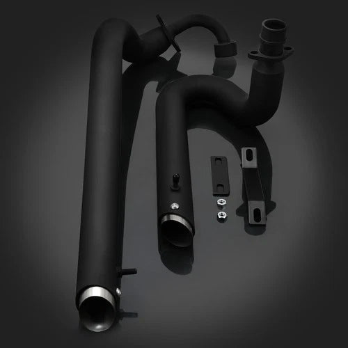 For Yamaha V Star 650 XVS650 Shortshots Staggered Exhaust Pipes Dragstar 650 400