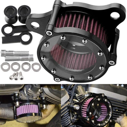 Air Cleaner Intake Filter System Kit For Harley Sportster XL 883 XL 1200 1988-25