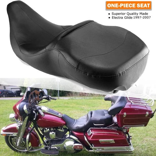 Tow-up Driver Passenger Seat For Harley Electra Glide Standard Classic 1997-07