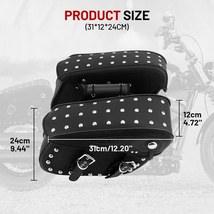Motorcycle Saddlebags Side Luggage Saddle Bags For Honda Harley Suzuki Yamaha