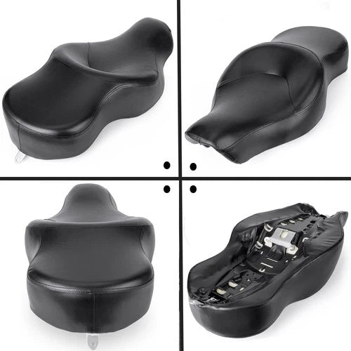 Two-Up 2 Up Driver Passenger Seat For Harley Sportster Iron XL 883 XL 1200 04-Up