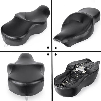 Two-Up 2 Up Driver Passenger Seat For Harley Sportster Iron XL 883 XL 1200 04-Up