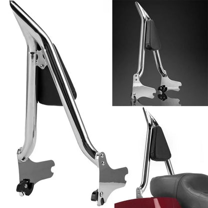 22" Detachable Passenger Backrest Sissy Bar For Harley Road Electra Glide 97-08