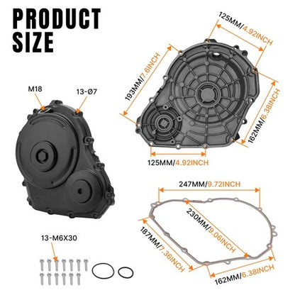 Aluminum Engine Stator Cover Crankcase Fits For Suzuki GSXR600 GSX-R 750 2006-24