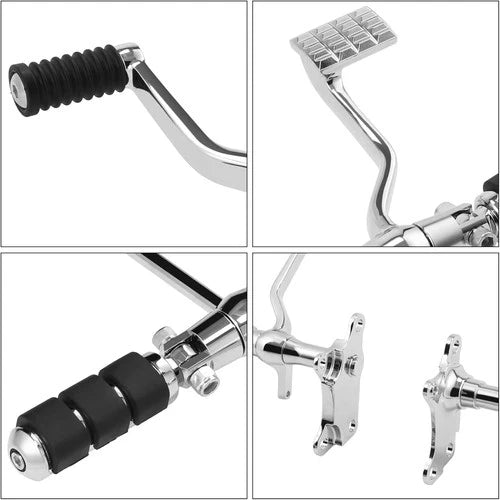 Forward Controls Foot Pegs Lever Linkages For Harley 91-03 Sportster XL 1200 883