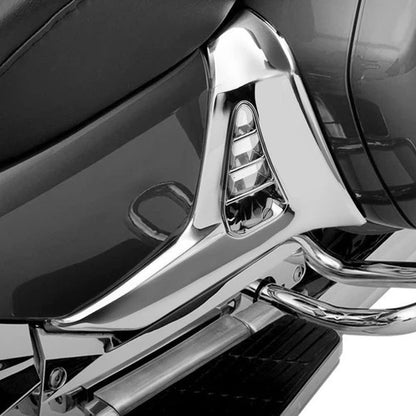 Left & Right Parts Modified Triangle Cover For Honda GoldWing 1800 GL1800 01-11