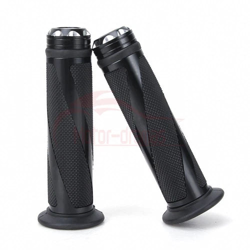 For Suzuki Hayabusa GSX1300R 7/8" Motorcycle Hand Grips Handle Bar Rubber Gel