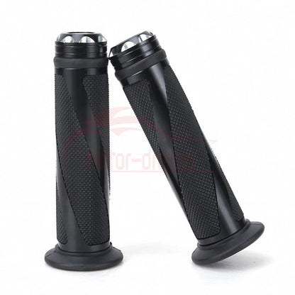 For Suzuki Hayabusa GSX1300R 7/8" Motorcycle Hand Grips Handle Bar Rubber Gel