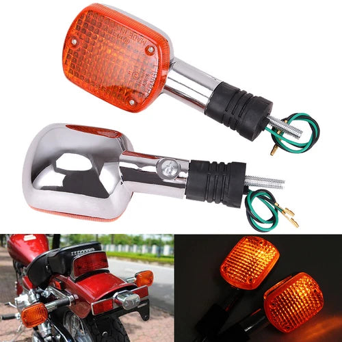2X Motorcycle Turn Signals Light For Honda Fury VT1300CX VT1300CXA ABS Rebel 250