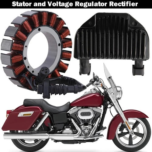 3-PHASE Stator & Regulator Rectifier for Harley Dyna 2008-2016 30017-08 74631-08