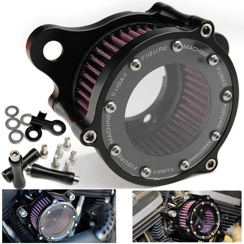 Air Cleaner Intake Filter System Kit For Harley Sportster XL 883 XL 1200 1988-25
