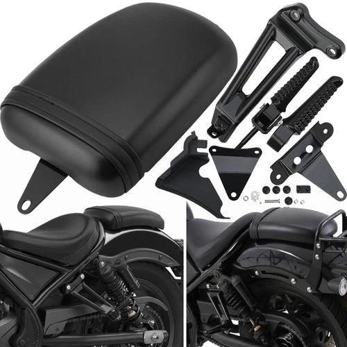 Passenger Seat & Footpegs Peg Bracket Fit For Honda Rebel 1100 CMX1100 2021-2025
