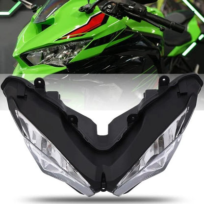Front Headlight Assembly HeadLamp Fit For Kawasaki Ninja 400 18-24 / ZX25R 21-24