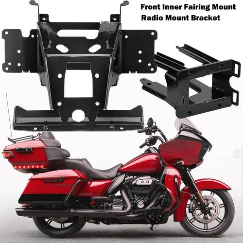 Inner Fairing Bracket Support Radio Mount Fit For Harley Touring Road Glide 15+