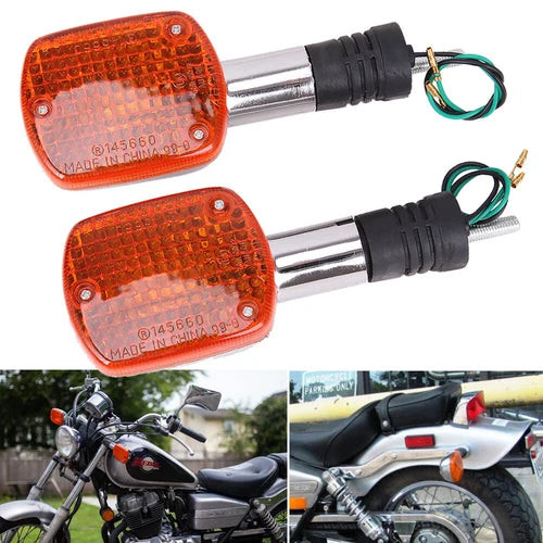 2X Motorcycle Turn Signals Light For Honda Fury VT1300CX VT1300CXA ABS Rebel 250
