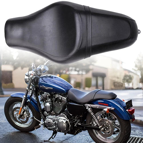 Driver & Passenger Two Up Seat For Harley Sportster 883 1200 48 72 Iron XL 883