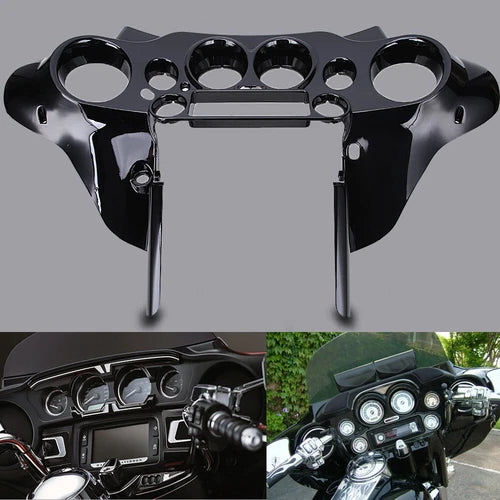 Black Inner Outer Fairing & Switch Cap Kit For Harley Electra Street Glide 96-13
