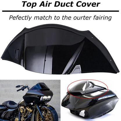 Top Air Duct Fairing Cover on/off switch For Harley Touring Road Glide 2015-2025