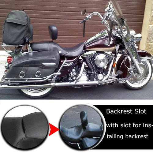 Driver Passenger Seat Two-up For Harley Street Glide 2006-2007 Road King 1997-07
