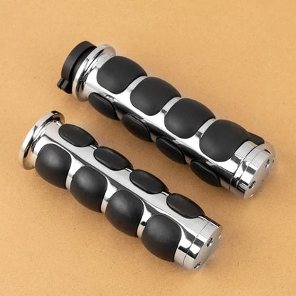 Motorcycle Handle Bar Hand Grips 1" For Honda VTX1300 VTX1800 Sabre VT 1100 1300